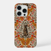 Herfst konijn op off white iPhone hoesje (Achterkant)