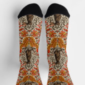 Herfst konijn op off white sokken (Top)