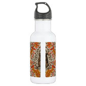 Herfst konijn op off white waterfles  (Achterkant)