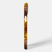 Herfst Konijn op rood Case-Mate iPhone Case (Achterkant / Rechts)