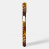 Herfst Konijn op rood Case-Mate iPhone Case (Achterkant / Rechts)