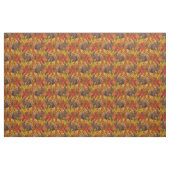 Herfst Konijn op rood Stof (Fat Quarter)