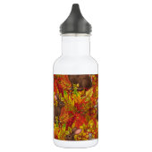 Herfst Konijn op rood Waterfles (Links)