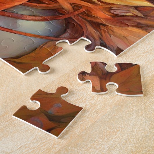 Herfst Koningin Goddess Fantasy Art Legpuzzel (Zijkant)