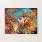 Herfst Koningin Goddess Fantasy Art Legpuzzel (Horizontaal)