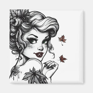 Herfst Koningin Magneet