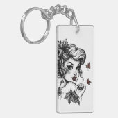 Herfst Koningin Sleutelhanger (Voorkant Links)
