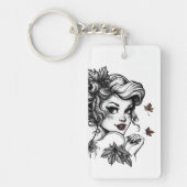 Herfst Koningin Sleutelhanger (Voorkant)