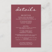 Herfst koppels informatiekaartje (Voorkant)