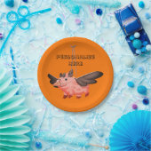 Herfst kousenherfst schattig papieren bordje (Feest)