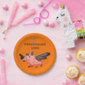 Herfst kousenherfst schattig papieren bordje (Feest)