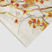 Herfst Krans Fall verlaat rustieke schuur hout Tissuepapier (Detail)