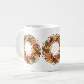 Herfst krans Mok (Voorkant links)