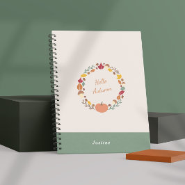 Herfst krans Notitieboek