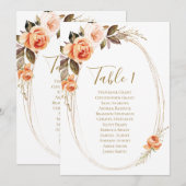 Herfst - Kuiftabel Kaart (Voorkant / Achterkant)