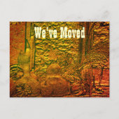 Herfst Kunst Bewegend het Nieuwe Briefkaart van he (Voorkant)