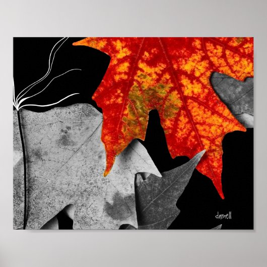 Herfst Kunst (standaard lijstformaat) Poster (Voorkant)
