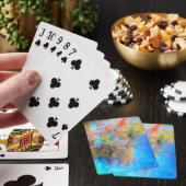 Herfst Kunstslaperig hol Pokerkaarten (Insitu)