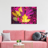 Herfst laat collage door Thomas Minutolo Canvas Afdruk (Insitu (Woonkamer))