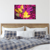 Herfst laat collage door Thomas Minutolo Canvas Afdruk (Insitu (Slaapkamer))