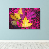 Herfst laat collage door Thomas Minutolo Canvas Afdruk (Insitu (Houten vloer))