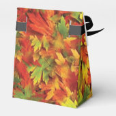 Herfst laat de gunstbox bedankdoosjes (Achterkant)