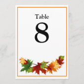 Herfst laat een groot aantal zitplaatsen achter kaart (Voorkant)