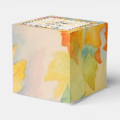 herfst laat gay bruiloft gunst box bedankdoosjes (Achterkant)