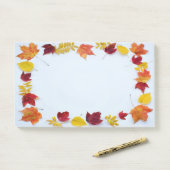Herfst laat grens 1A-B opties Post-it® Notes (Op bureau)