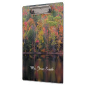 Herfst laat Herfst kleur scène klembord (Links)