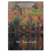 Herfst laat Herfst kleur scène klembord (Voorkant)