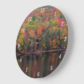 herfst laat Herfst kleur scène wandklok (Hoek)