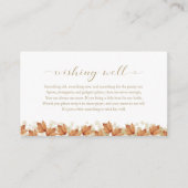 Herfst laat Herfst Vrijgezellenfeest wensen goed Informatiekaartje (Voorkant)