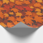 Herfst laat levendige Herfst kleur Cadeaupapier (Hoek)