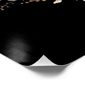 Herfst laat liefde nooit faalt Bijbel Verse bruilo Perfect Poster (Hoek)