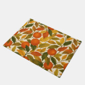 herfst laat Oranje boom achter Deurmat (Schuin)