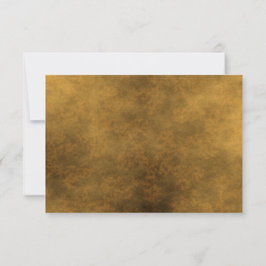 Herfst laat RSVP-kaarten RSVP Kaartje (Achterkant)