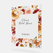 HERFST LAAT VRIJGEZELLENFEEST ACRYL TEKEN ACRYL BORD (Hoek)