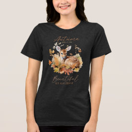 Herfst laat zien Tri-Blend shirt