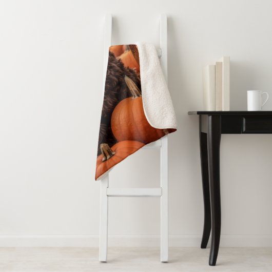 Herfst Labradoodle Sherpa Deken (In situ)