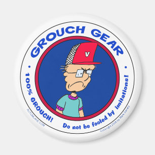 Herfst Lake "GROUCH GEAR" Magnet