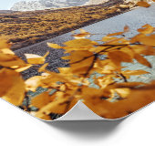 Herfst Lake Spring Mountain 4k behangpapier Eenvou Poster (Hoek)