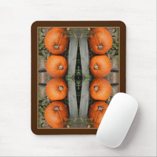 Herfst land pompoen paar Abstract Muismat