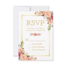 Herfst Landelijk Oranje Bloemen Chic Goud RSVP
