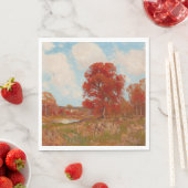 Herfst landschap (landschap in het najaar) (rode b servet (Insitu)