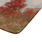 Herfst landschap (landschap in het najaar) (rode b snijplank (Hoek)