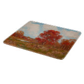 Herfst landschap (landschap in het najaar) (rode b snijplank (Hoek)