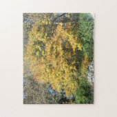 Herfst landschap legpuzzel (Verticaal)