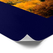 Herfst Landschap Poster (Hoek)