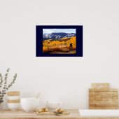 Herfst Landschap Poster (Keuken)